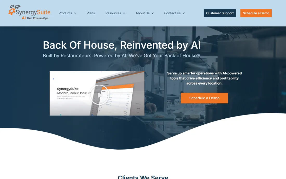 SynergySuite homepage