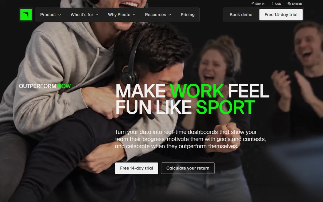 Plecto homepage