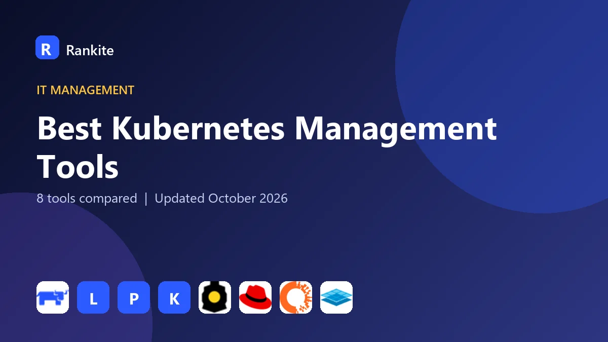 Best Kubernetes Management Tools in 2026: 8 Tools Compared