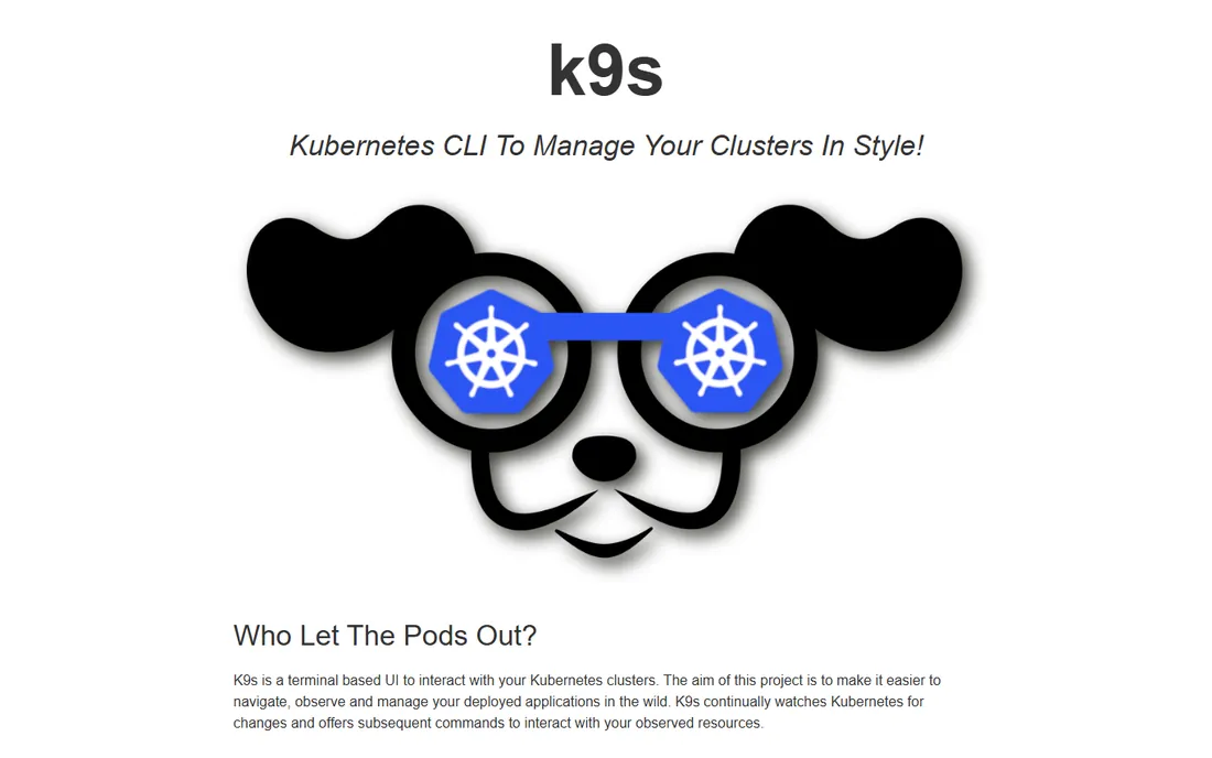 K9s homepage
