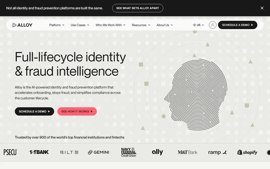 Alloy homepage