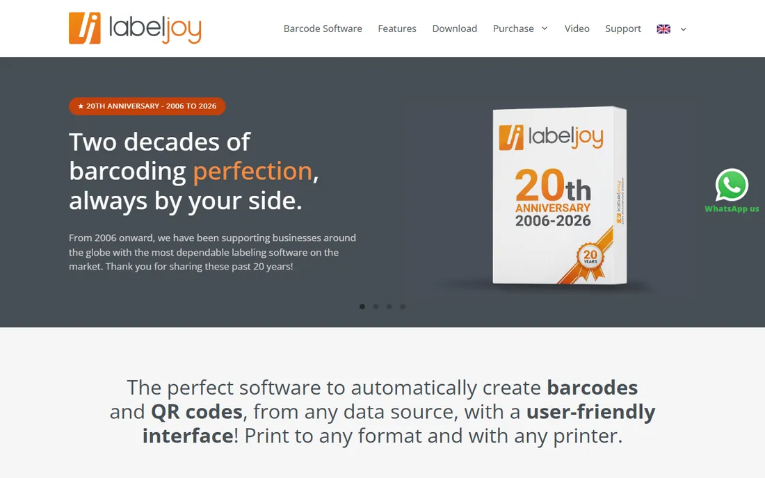 LabelJoy homepage