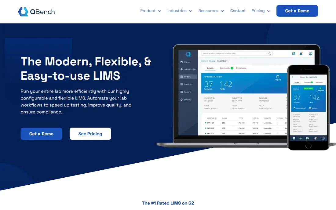 QBench homepage