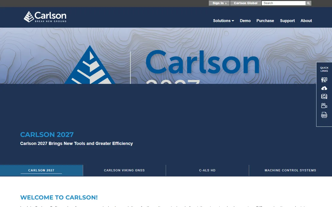 Carlson Survey homepage