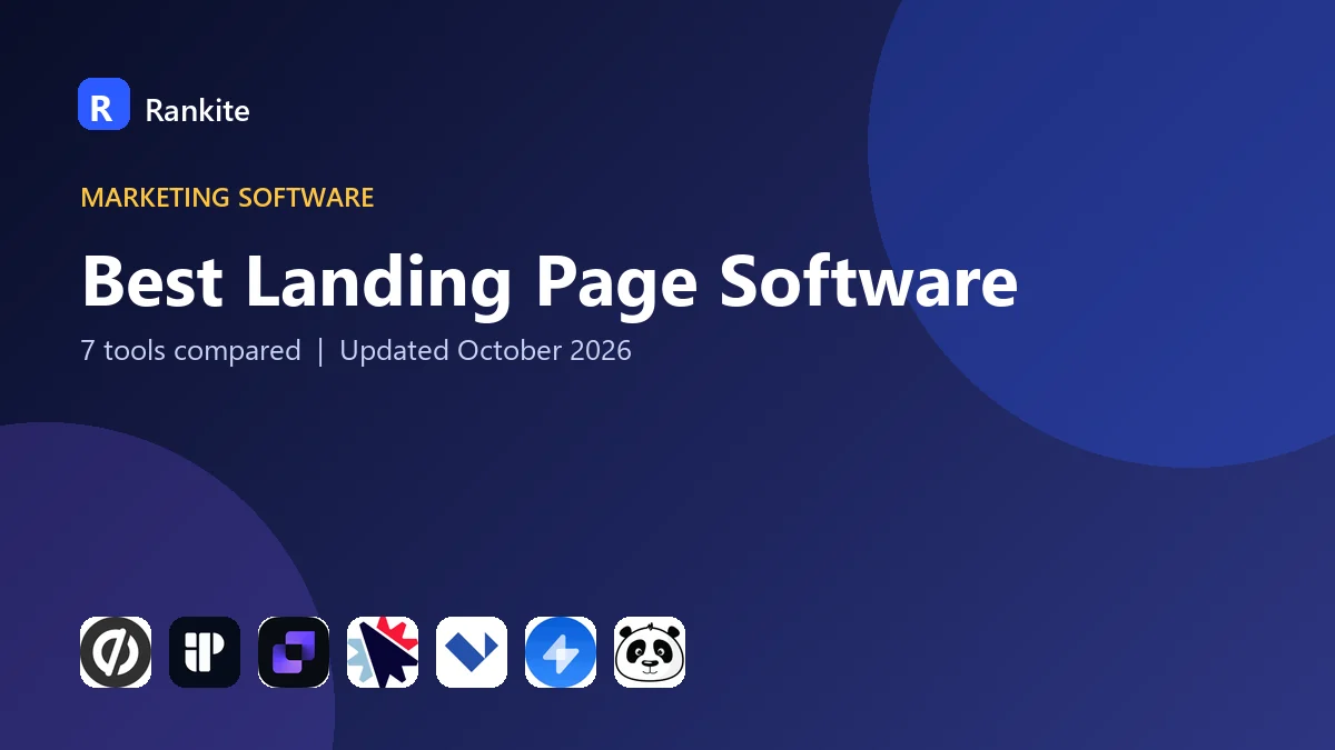 Best Landing Page Software: 7 Tools Compared