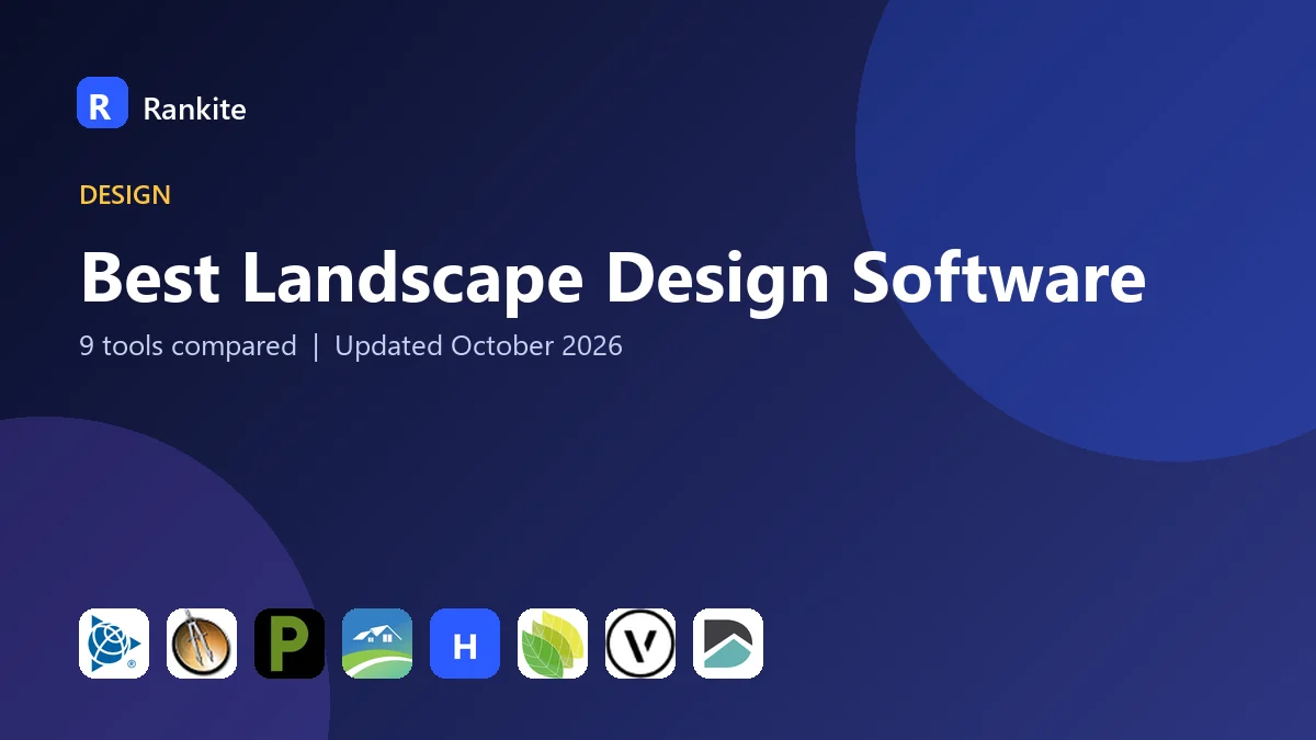 Best Landscape Design Software in 2026: 9 Tools Compared