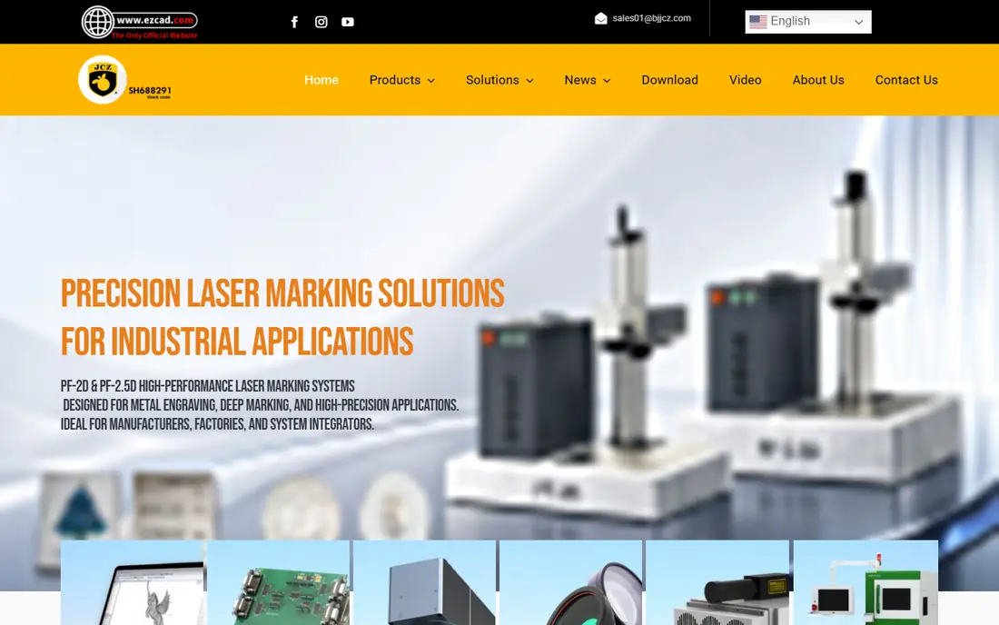 EZCad2 homepage