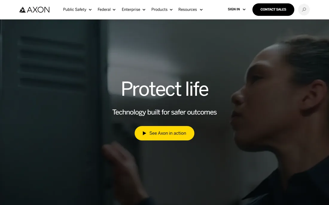 Axon homepage