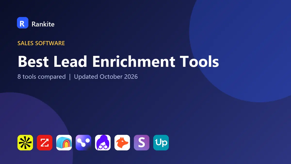 Best Lead Enrichment Tools in 2026: 8 Tools Compared