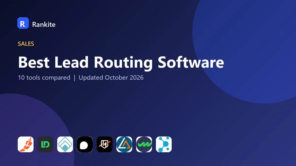 Best Lead Routing Software in 2026: 10 Tools Compared