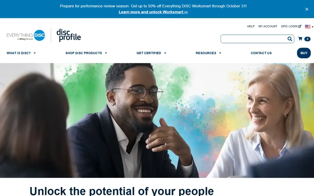 DISC homepage