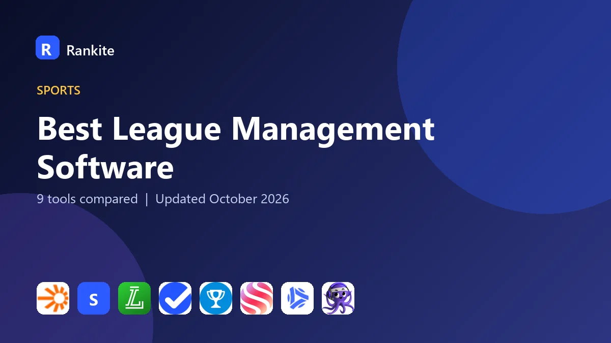 Best League Management Software in 2026: 9 Tools Compared