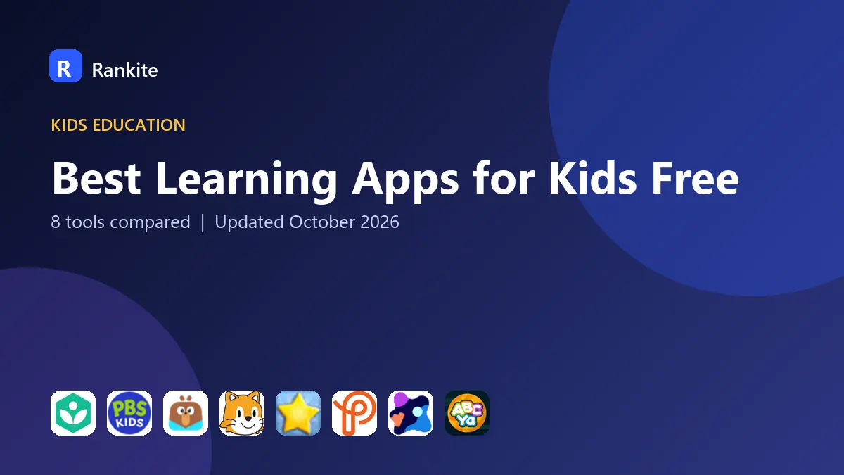 Best Learning Apps for Kids Free in 2026: 8 Tools Compared