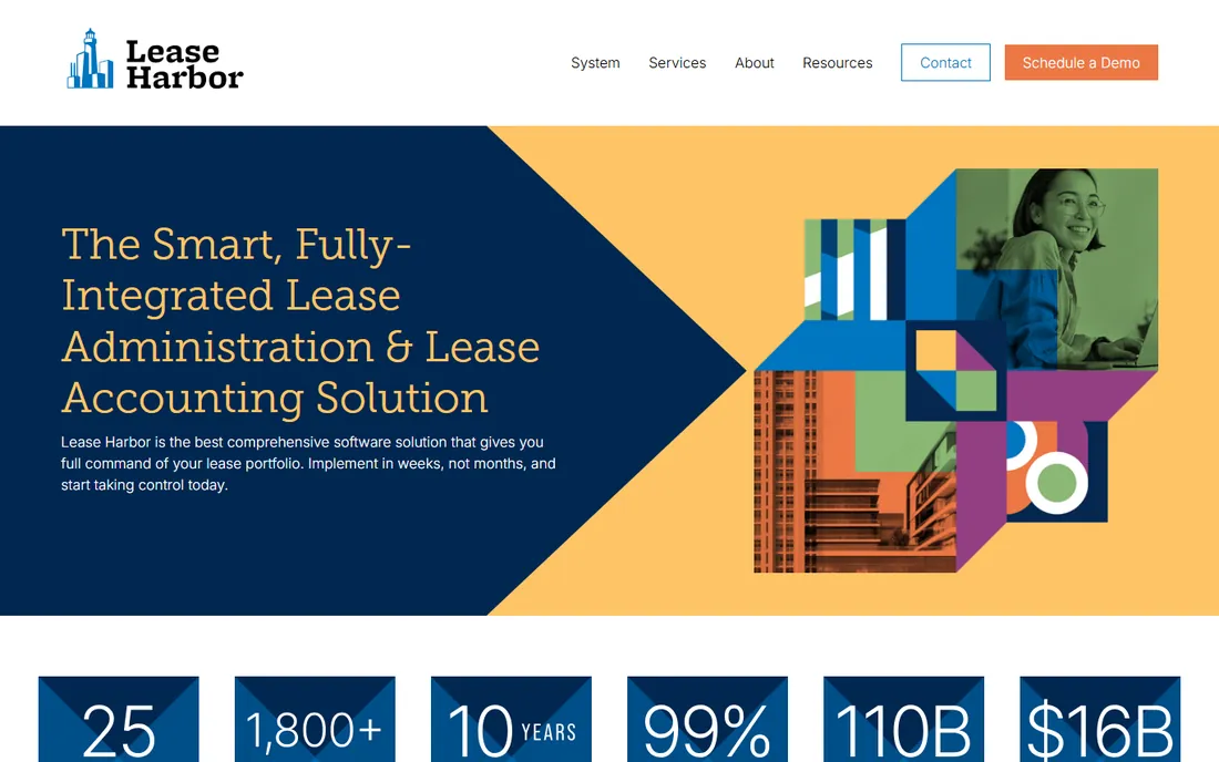 Lease Harbor homepage