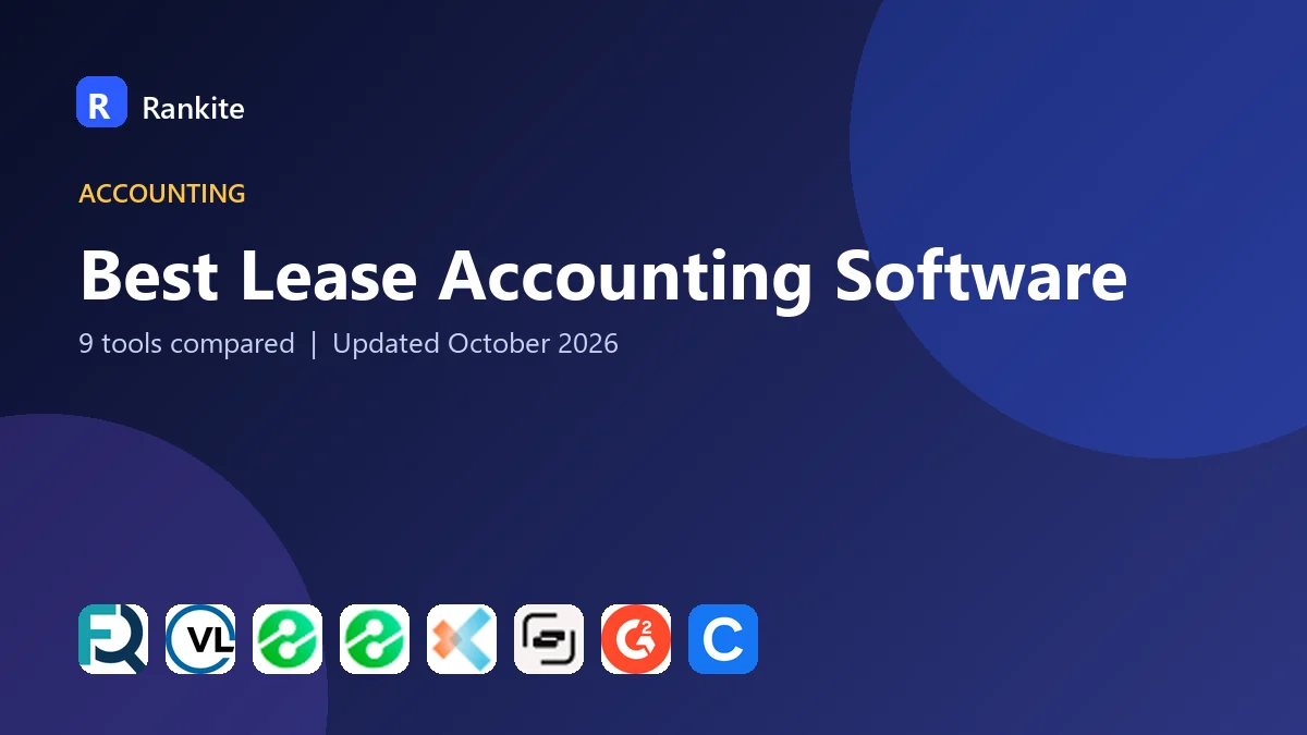 Best Lease Accounting Software in 2026: 9 Tools Compared