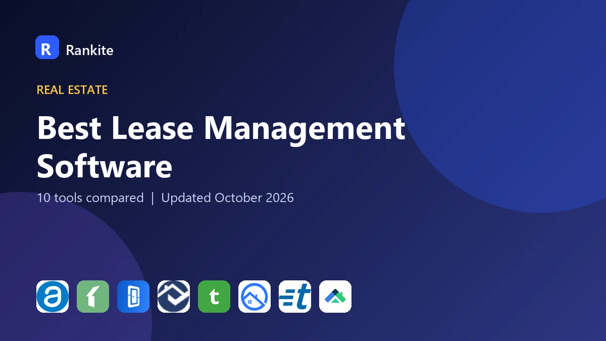 Best Lease Management Software in 2026: 10 Tools Compared