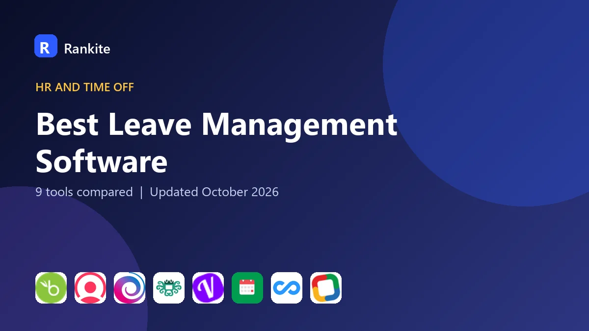 Best Leave Management Software in 2026: 9 Tools Compared