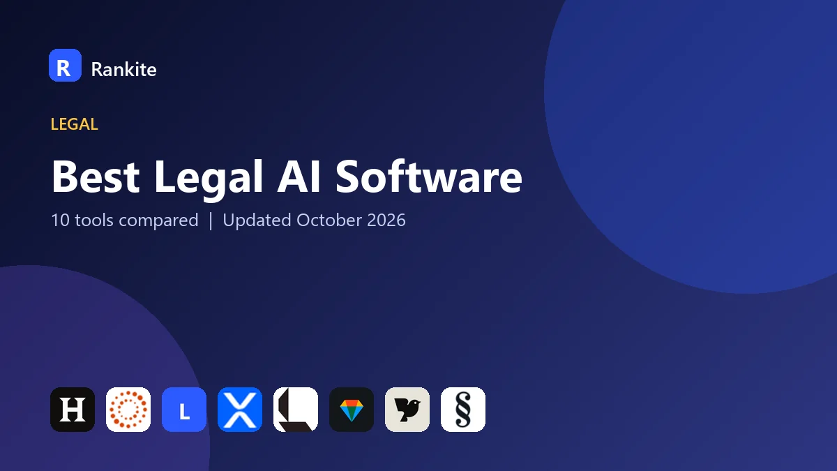 Best Legal AI Software in 2026: 10 Tools Compared