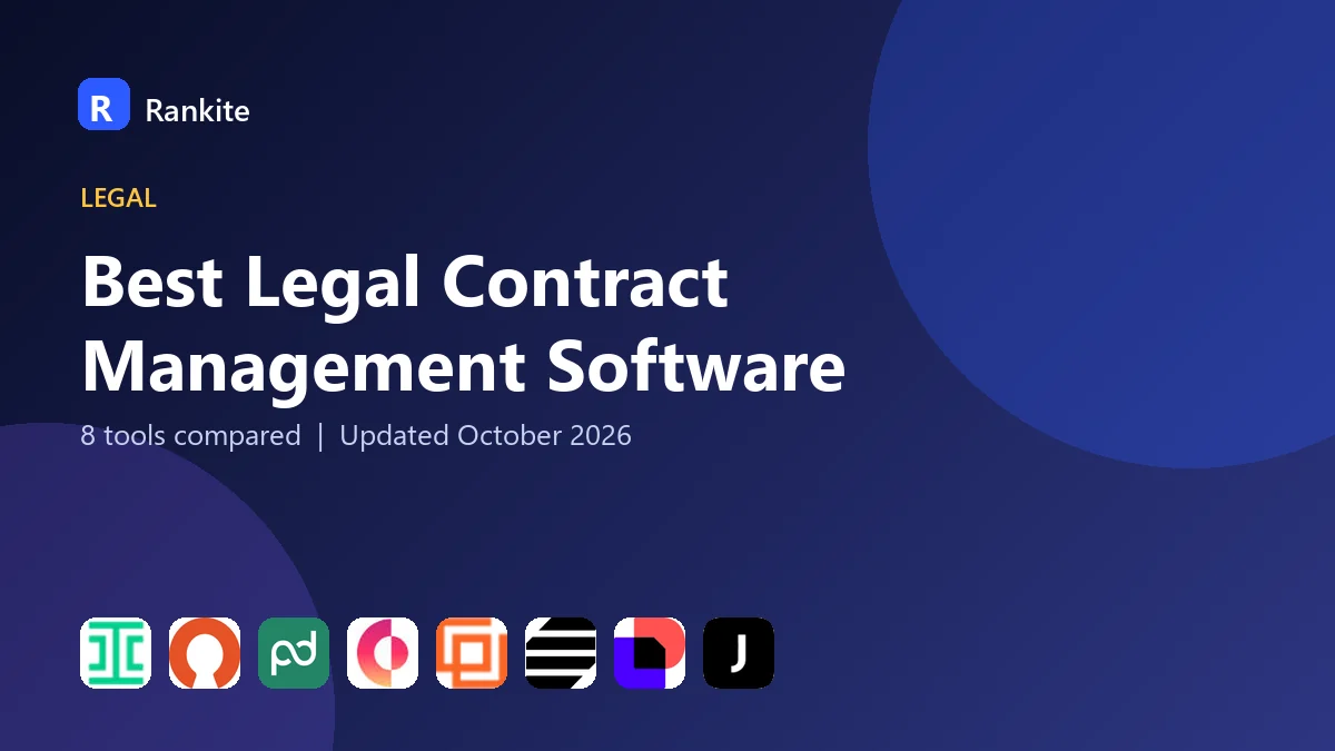 Best Legal Contract Management Software in 2026: 8 Tools Compared