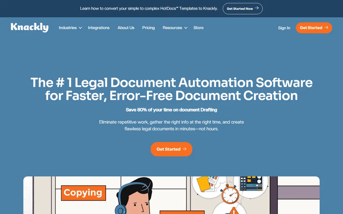 Knackly homepage