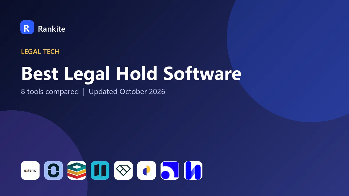 Best Legal Hold Software in 2026: 8 Tools Compared