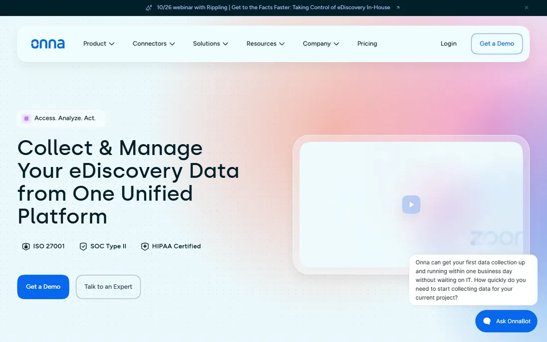 Onna (Reveal) homepage
