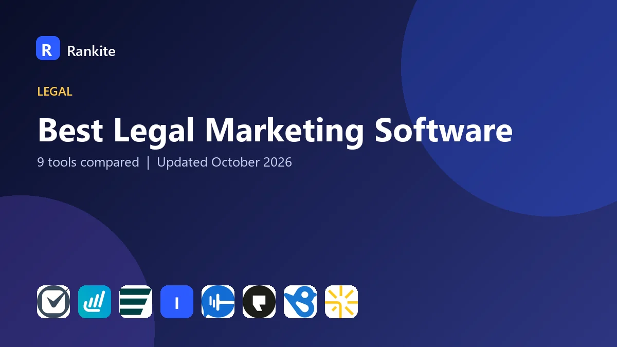 Best Legal Marketing Software in 2026: 9 Tools Compared