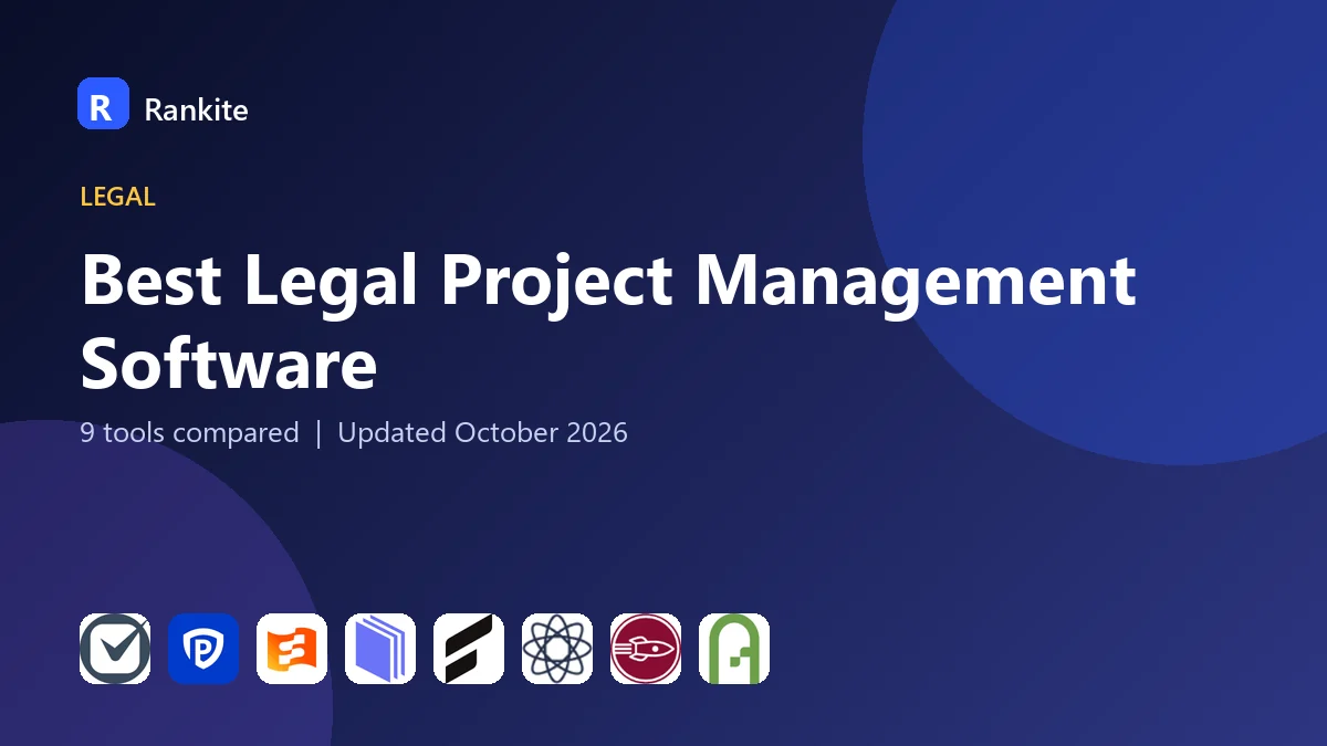 Best Legal Project Management Software in 2026: 9 Tools Compared