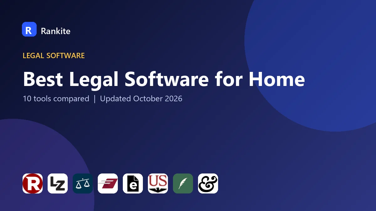 Best Legal Software for Home in 2026: 10 Tools Compared