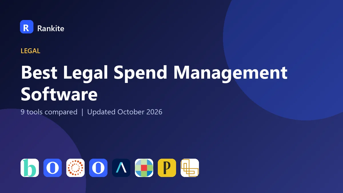 Best Legal Spend Management Software in 2026: 9 Tools Compared