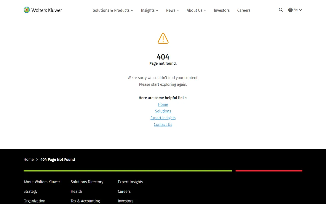 Wolters Kluwer ELM Solutions homepage