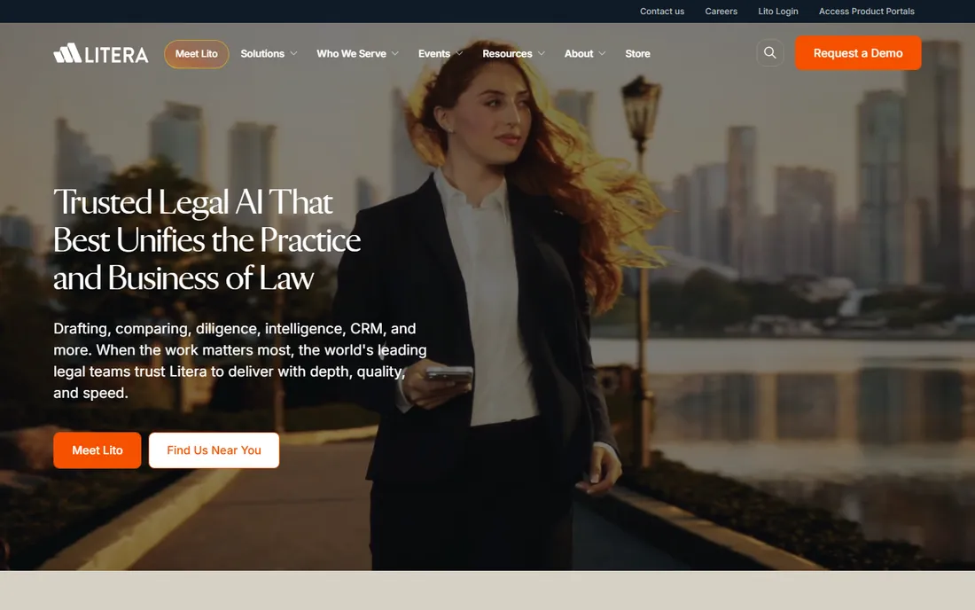 Litera Transact homepage