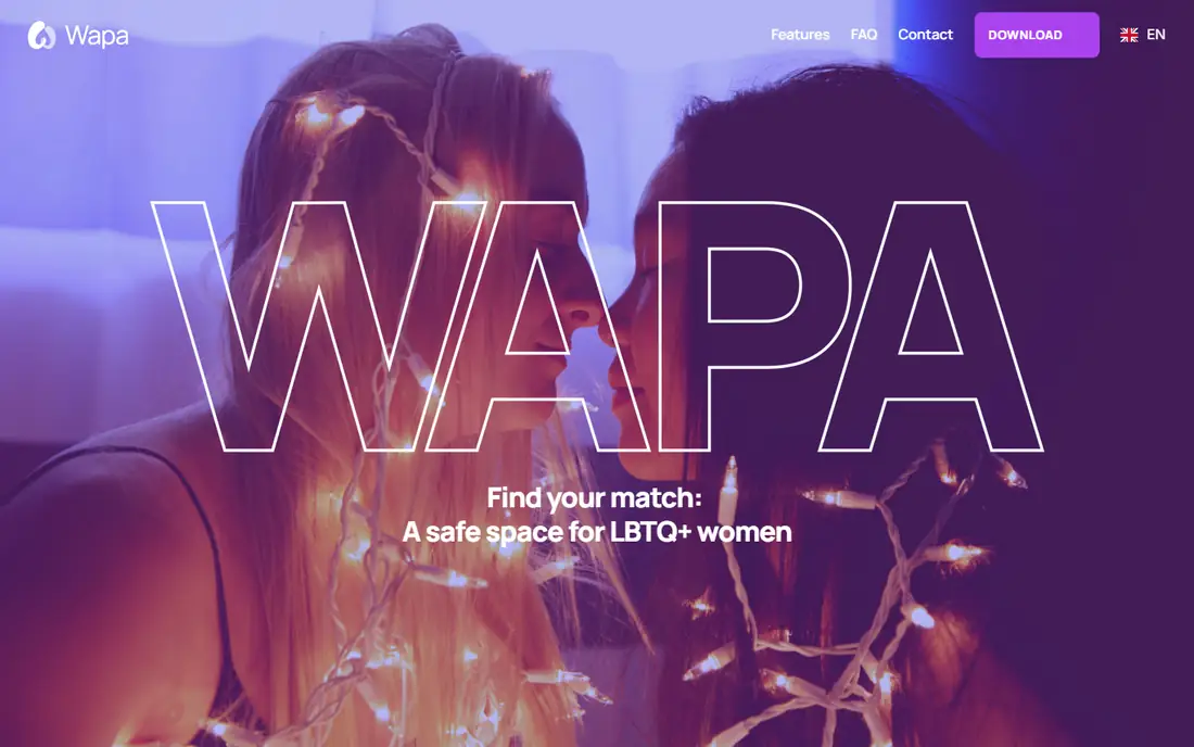 Wapa homepage