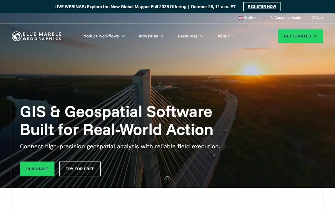 Global Mapper homepage