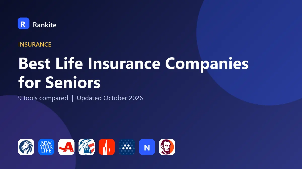Best Life Insurance Companies for Seniors in 2026: 9 Companies Compared