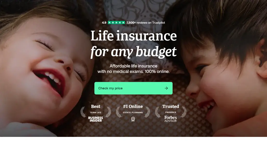 Ethos homepage