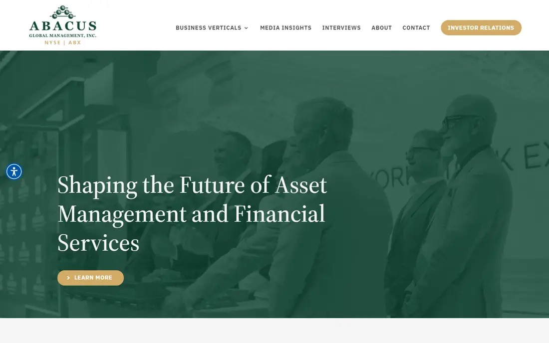 Abacus Life homepage