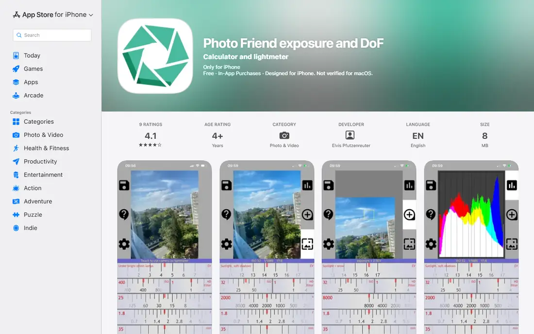 Photo Friend homepage