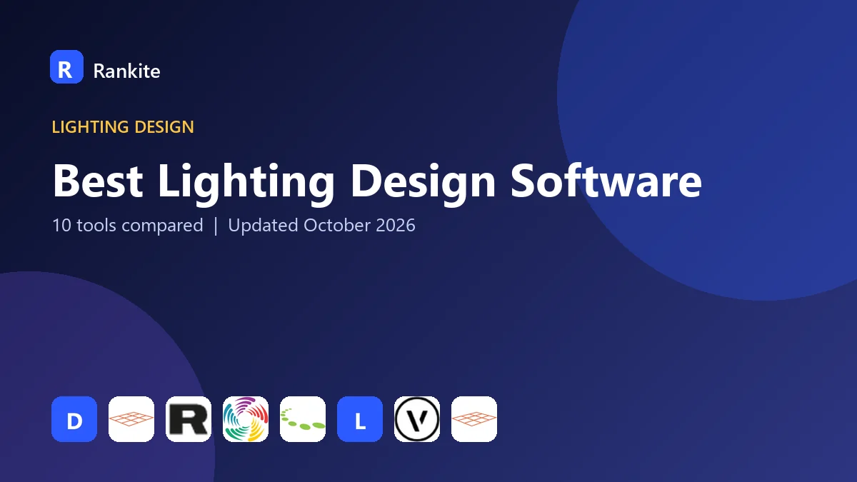Best Lighting Design Software in 2026: 10 Tools Compared