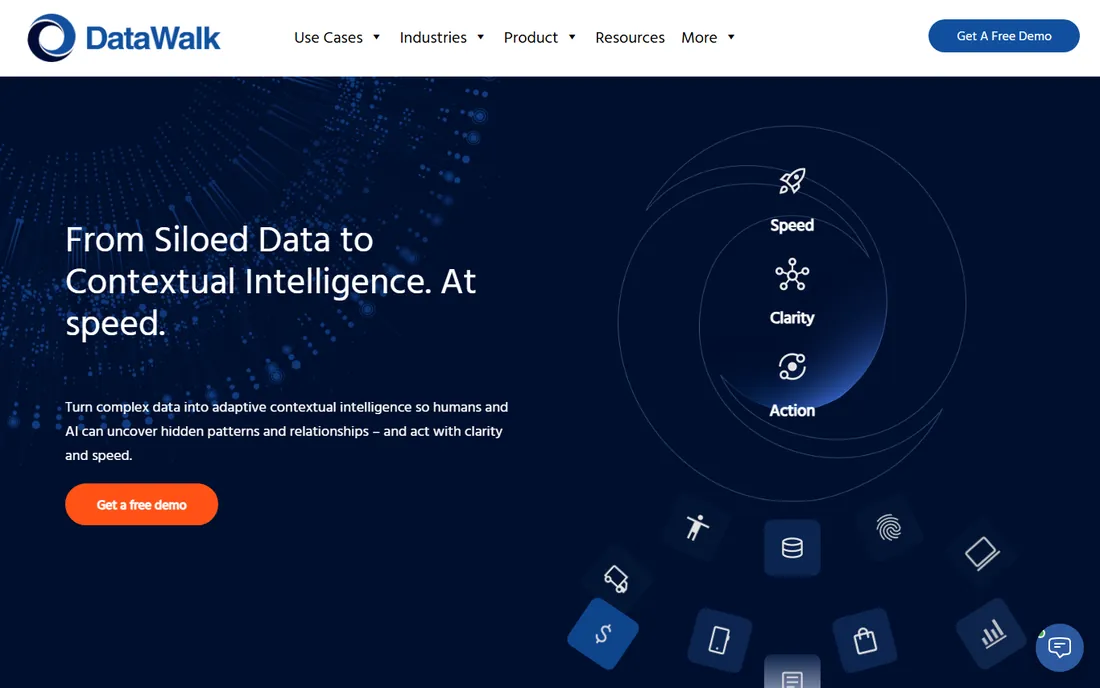DataWalk homepage