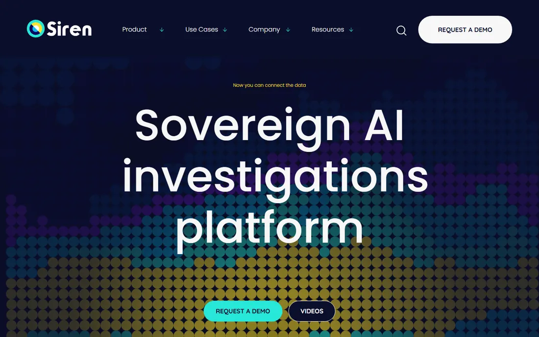 Siren homepage