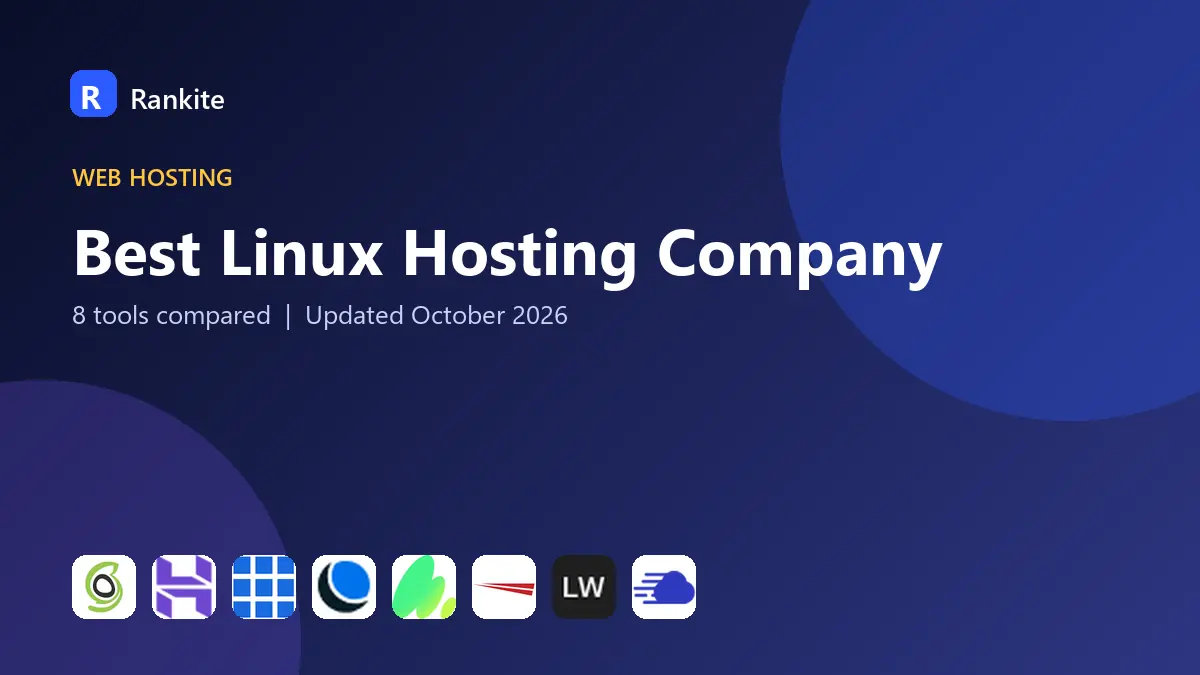 Best Linux Hosting Company in 2026: 8 Tools Compared