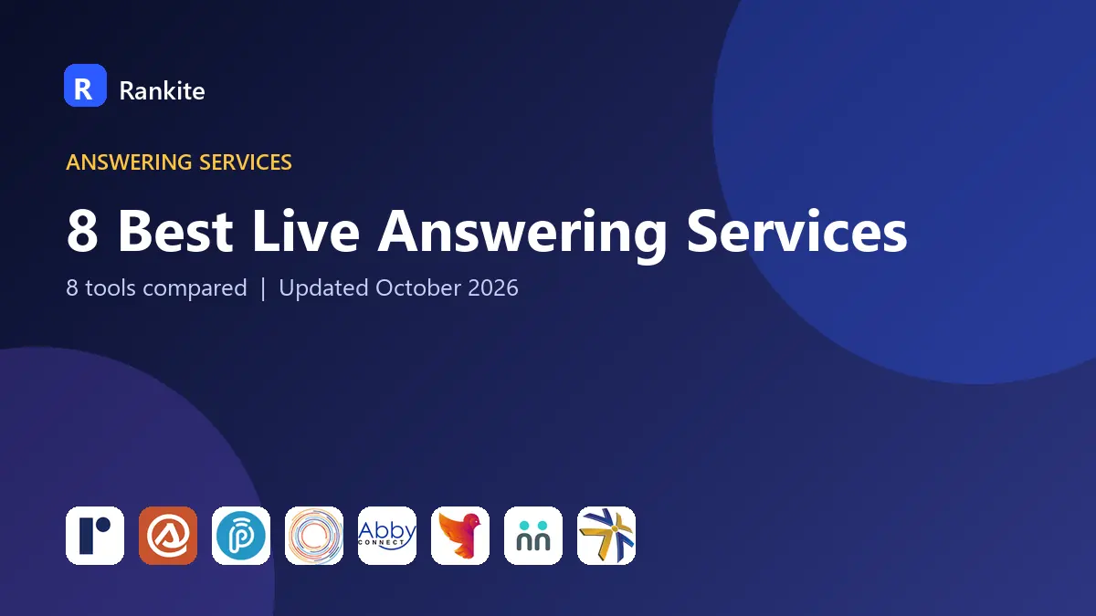 8 Best Live Answering Services: 8 Tools Compared