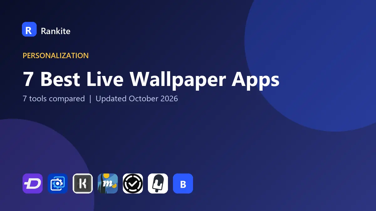 7 Best Live Wallpaper Apps in 2026: 7 Tools Compared