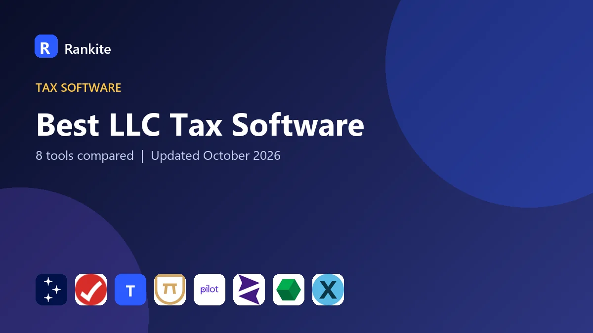 Best LLC Tax Software: 8 Tools Compared