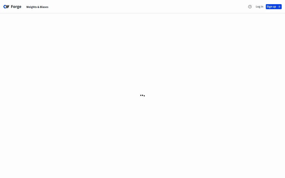 Weights and Biases Weave homepage