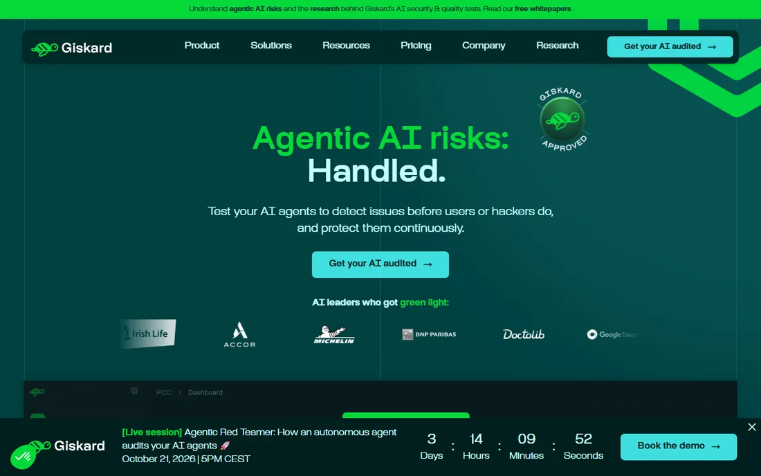 Giskard homepage