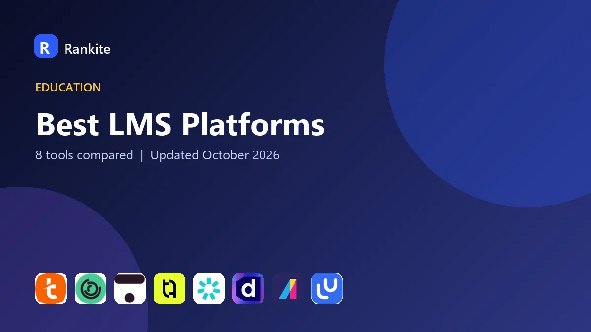 Best LMS Platforms in 2026: 8 Tools Compared