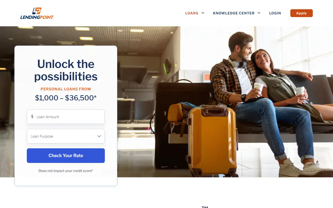 LendingPoint homepage
