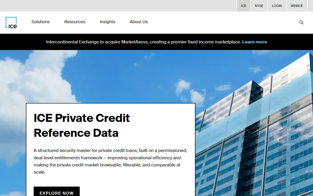 Encompass by ICE homepage